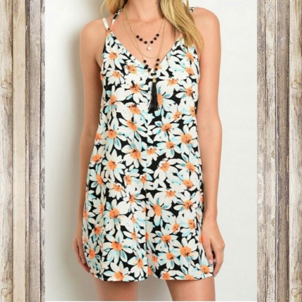 FINAL SALE BEFORE DONATION Flor Romper